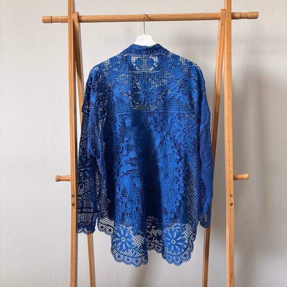 Farm Rio Lattice Blouse Set - Picture 9 of 10